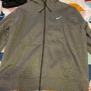 Gray nike hoodie